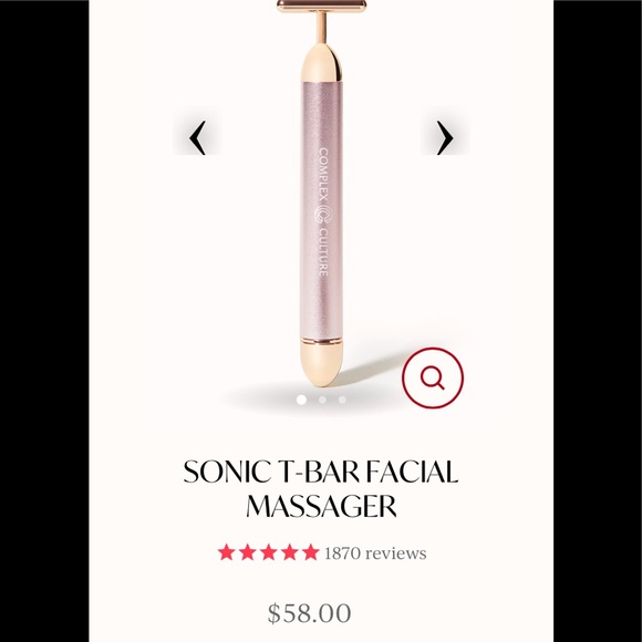 COMPLEX CULTURE- SONIC T-BAR FACIAL MASSAGER - Picture 2 of 14